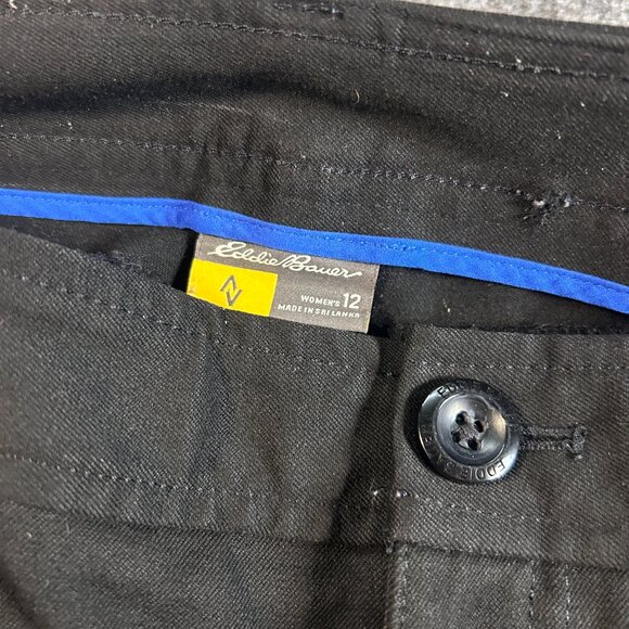 Eddie‎ Bauer Women's Slacks pants 12 Black Career - Picture 8 of 13